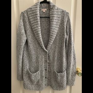 Grey and Black Cardigan